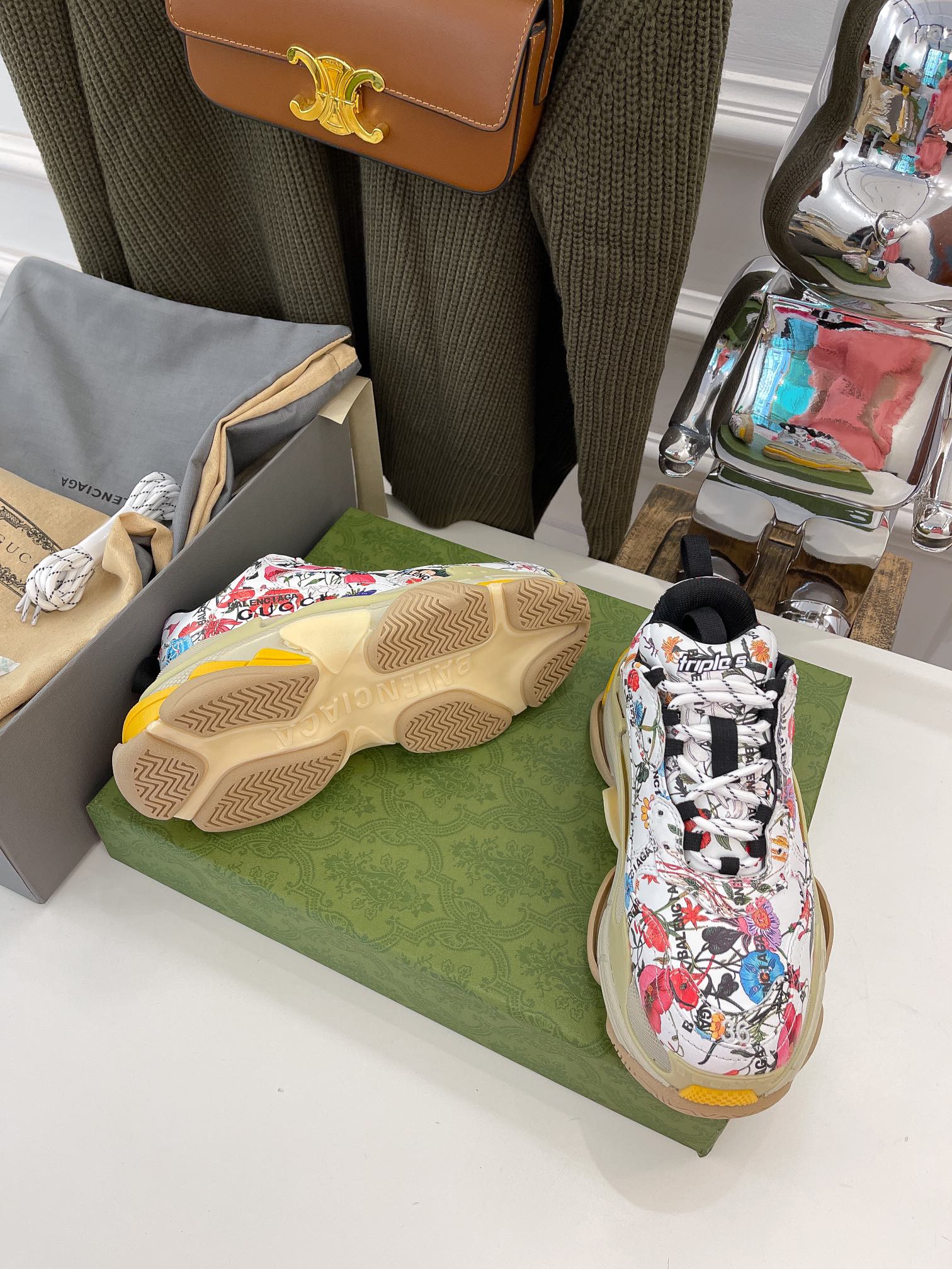 Gucci - Массивные туфли - 27