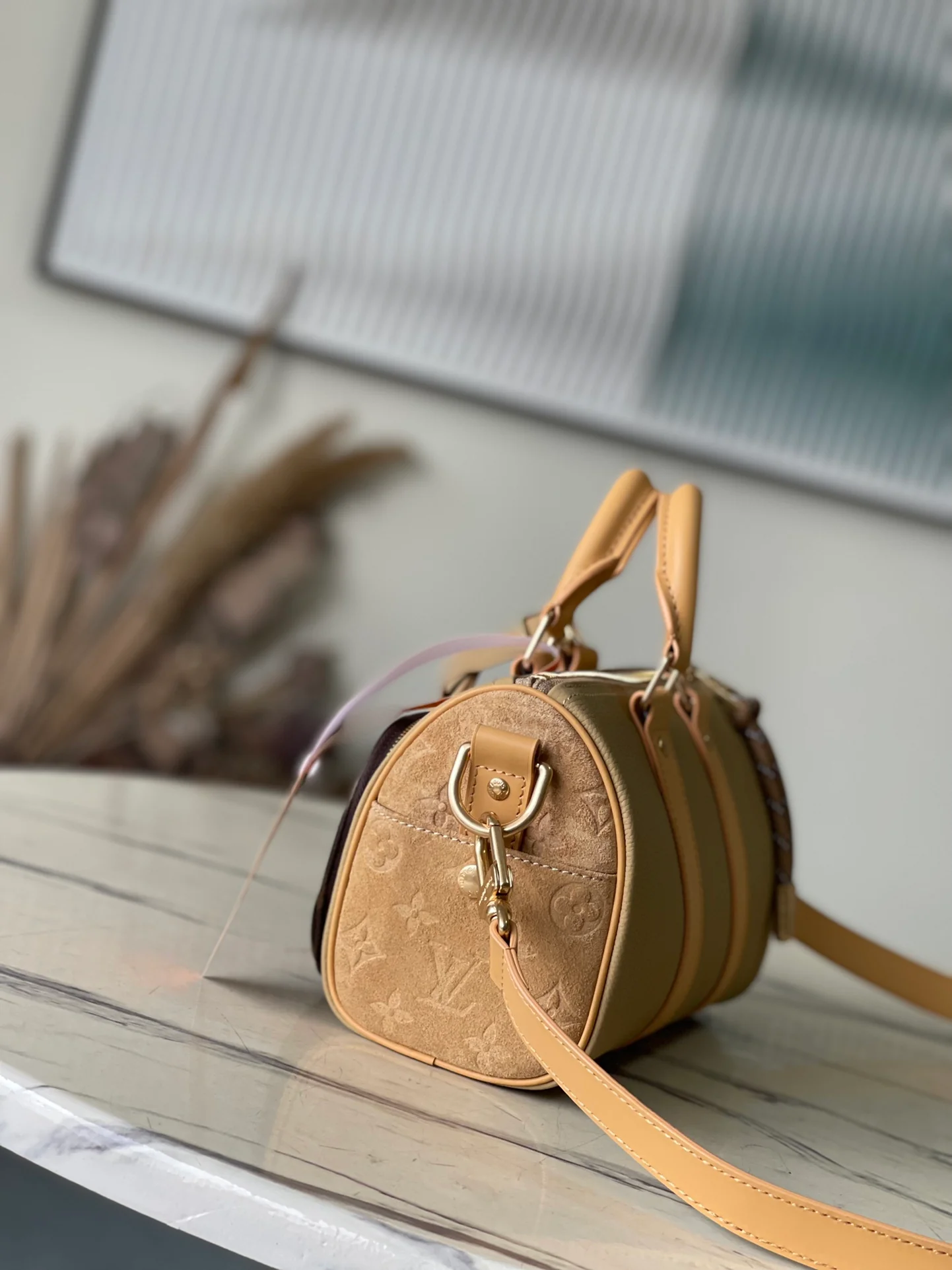 Сумка LV Keepal Bandouliere - цвет хаки