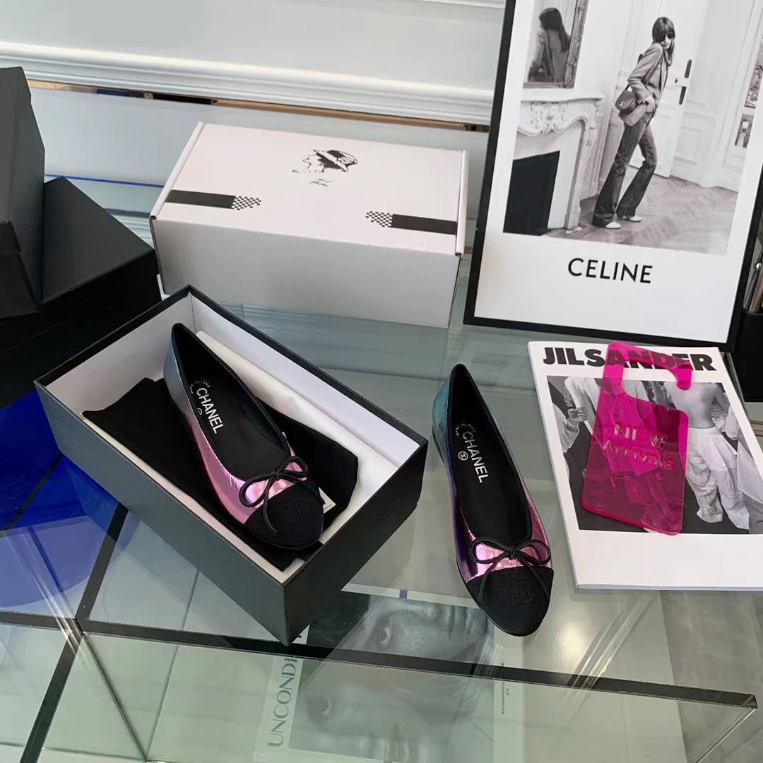 Chanel - Классические балетки - Балетки - Градиент