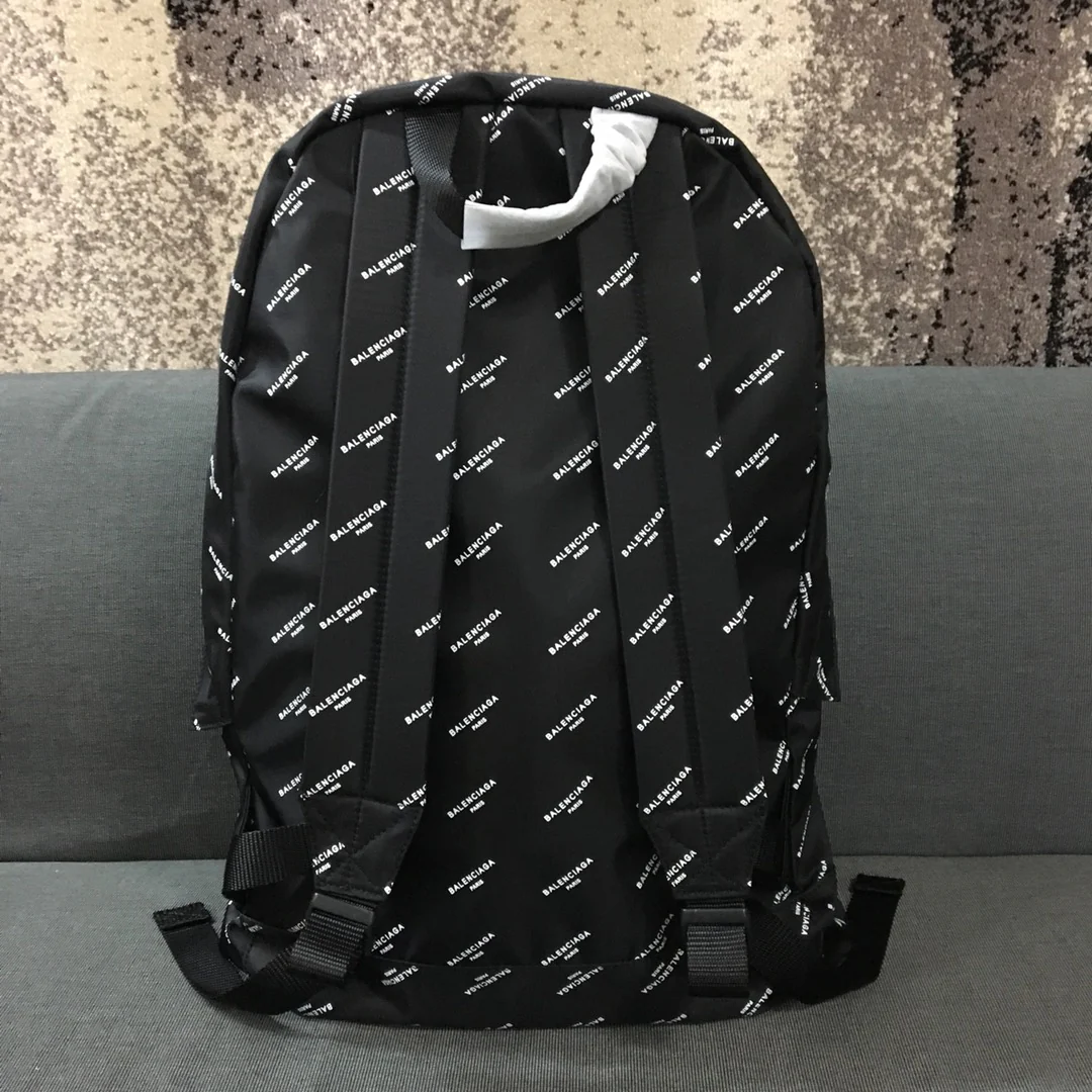 Рюкзак Balenciaga - унисекс - классический логотип по всей поверхности
