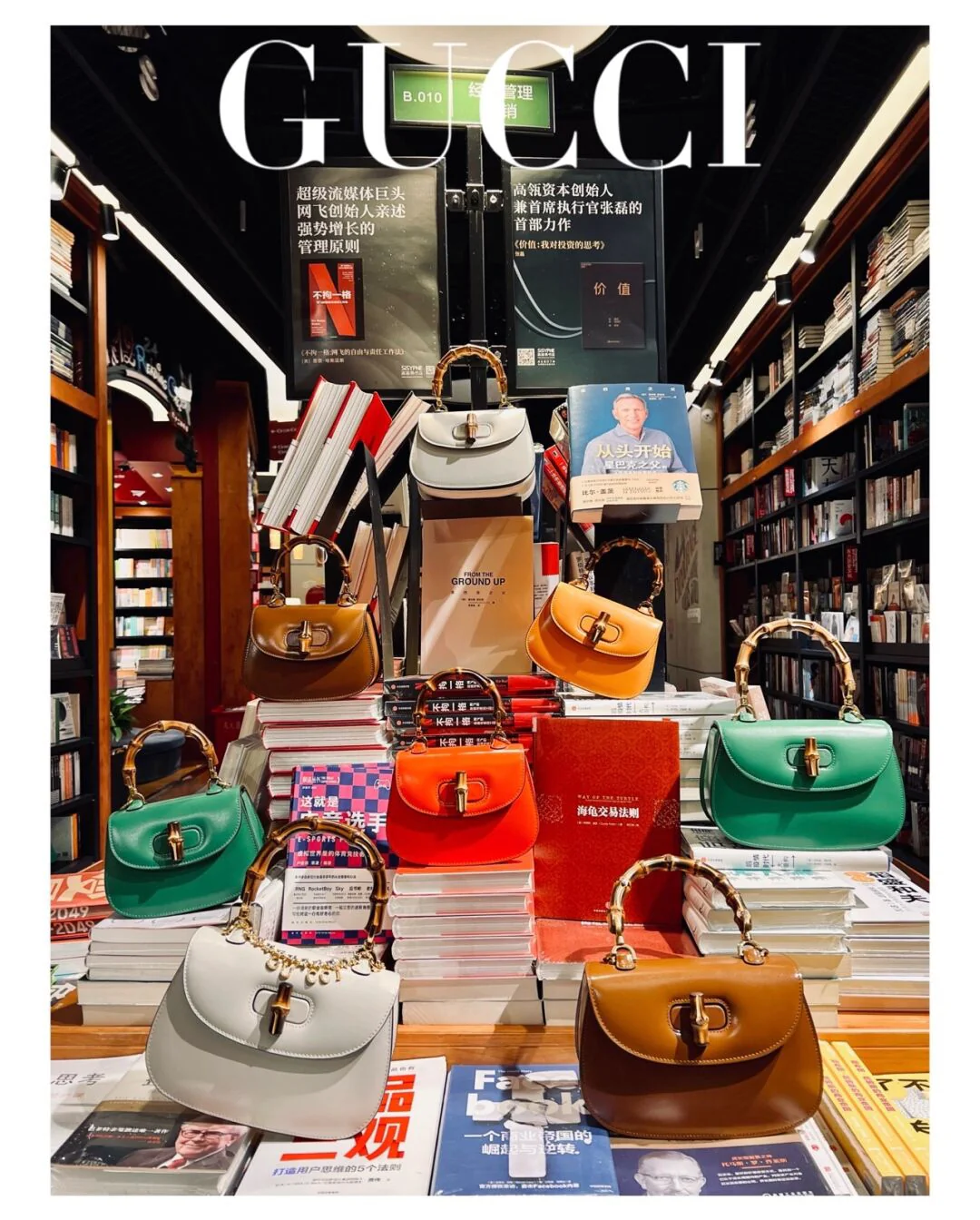 Сумка Gucci из коллекции Retro Bamboo - 8