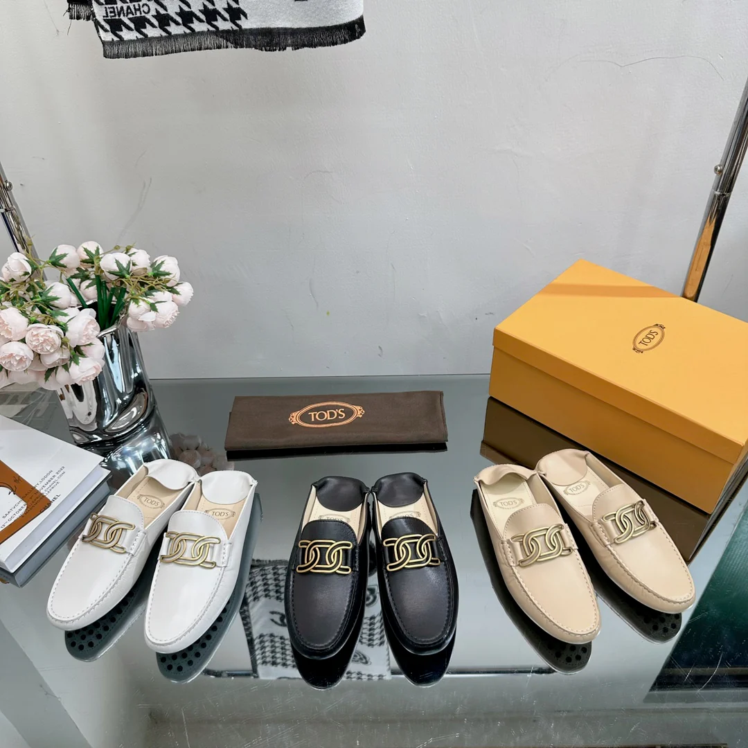 Tods - Лоферы - Полуботинки, металлик черный