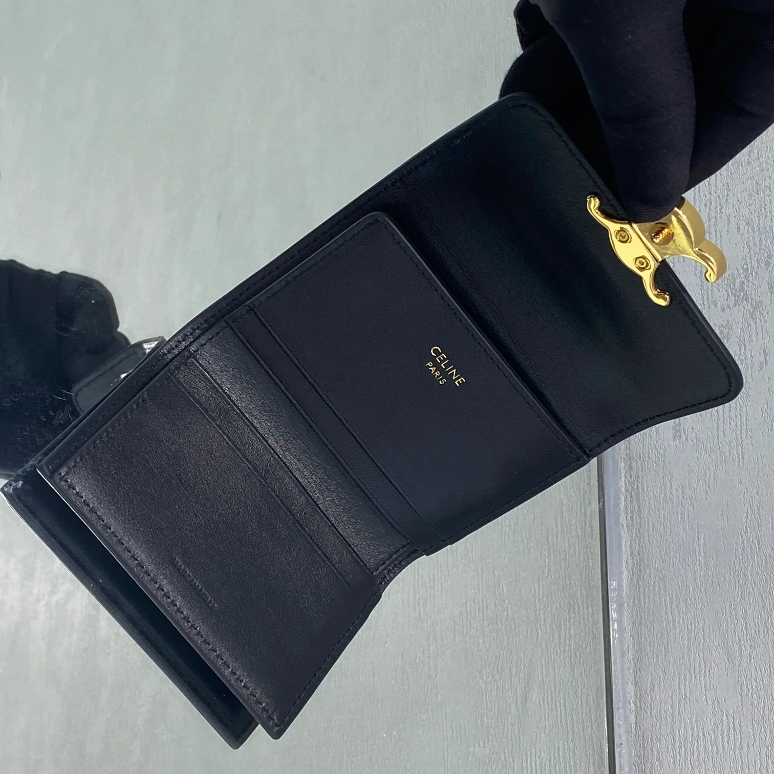 Celine Triomphe 2-в-1-черный