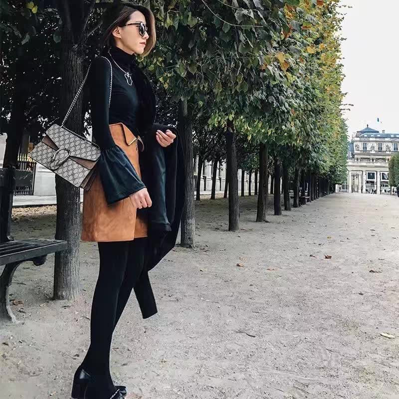 Gucci-经典酒神包-上身图分享