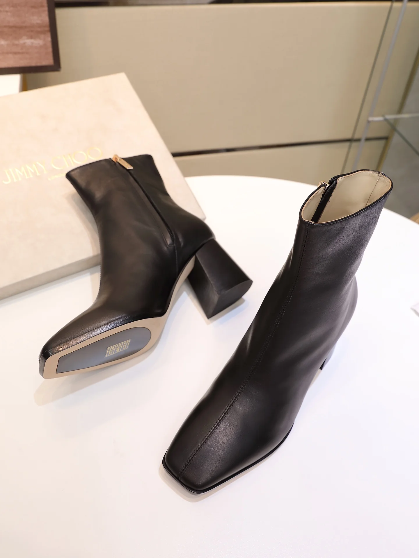 Ботинки Jimmy с квадратным носком