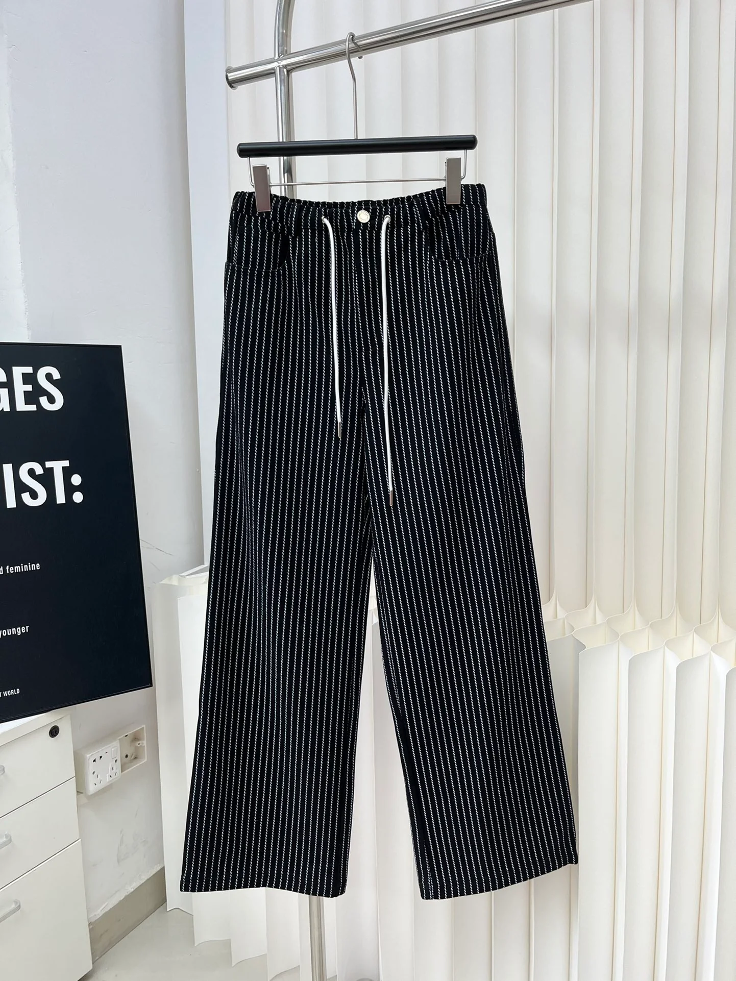 Celine-2403 - Простые и стильные повседневные брюки