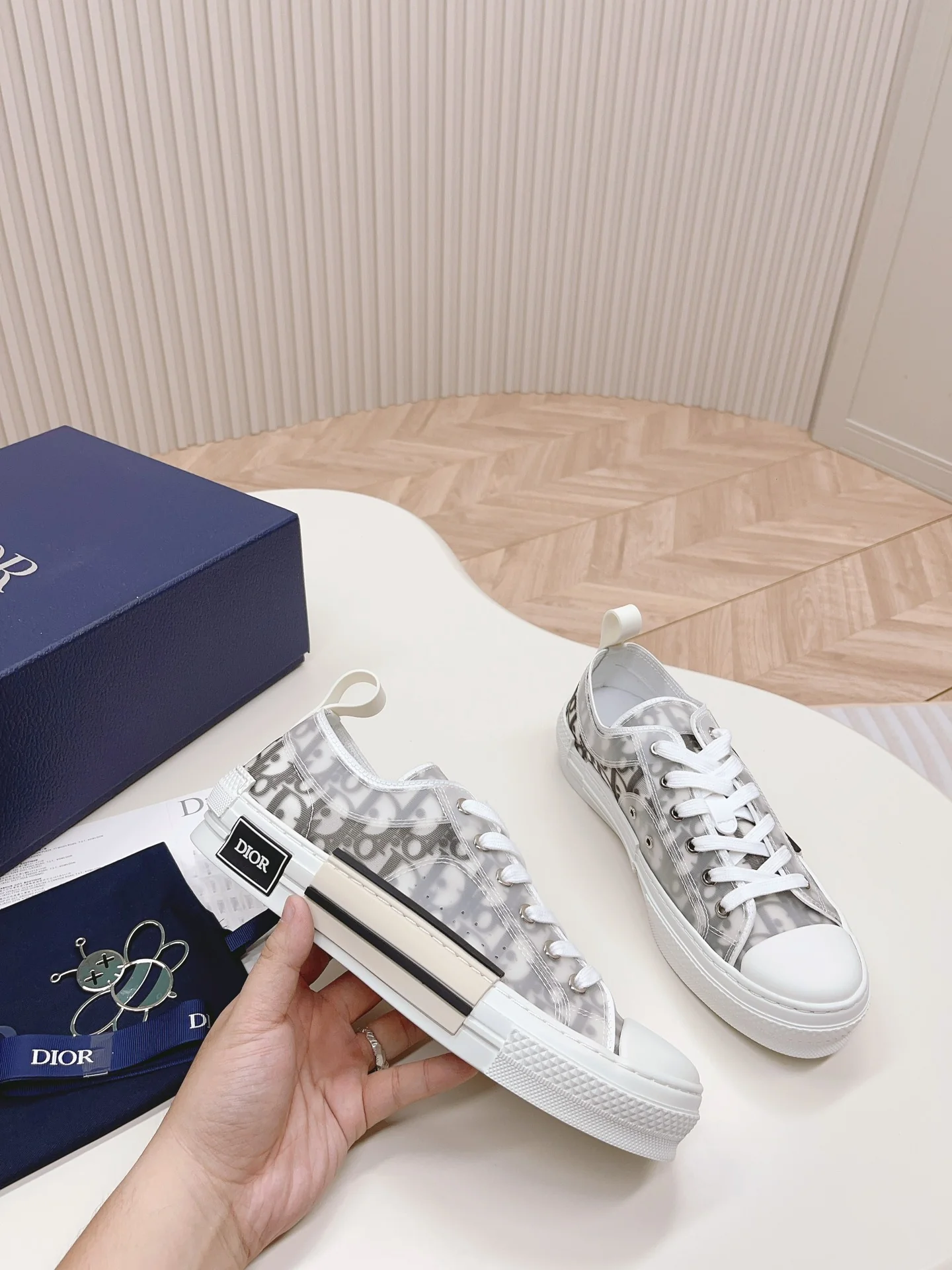 Dior B23 Series - Повседневная обувь - Унисекс - Серый