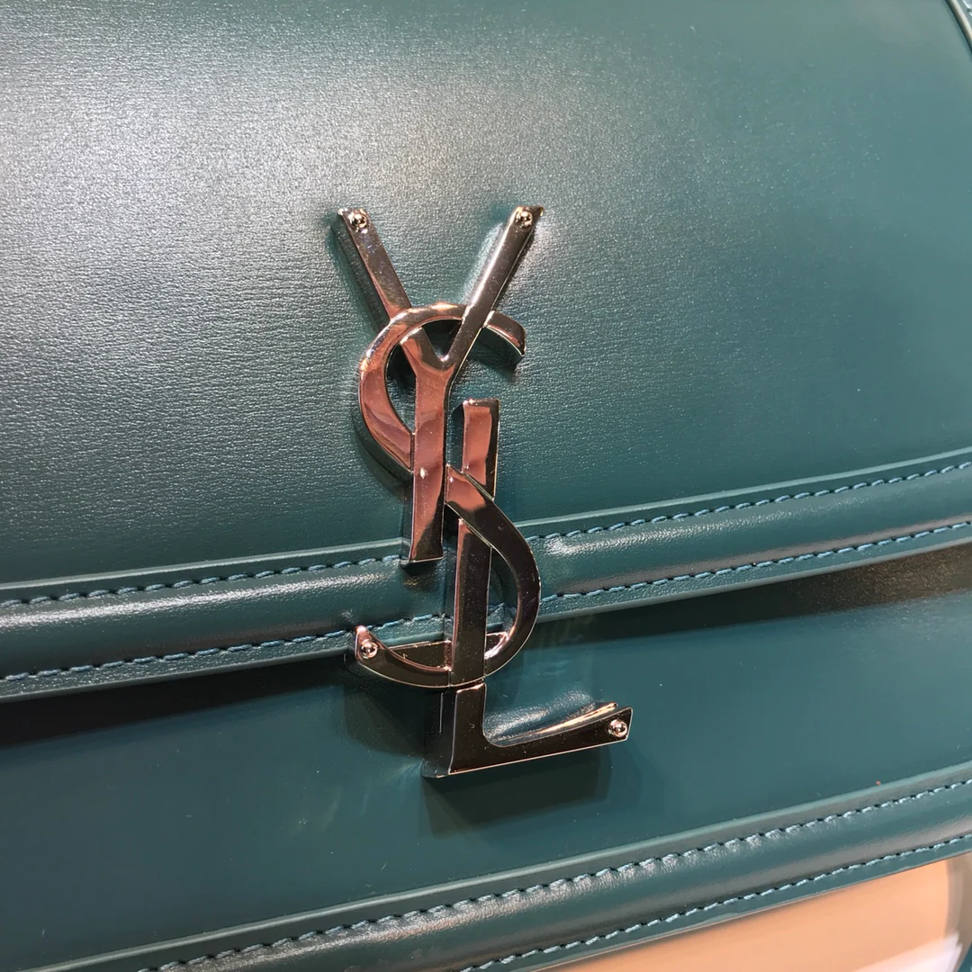 Сумка YSL Solferino Tofu - Зеленый - 23см