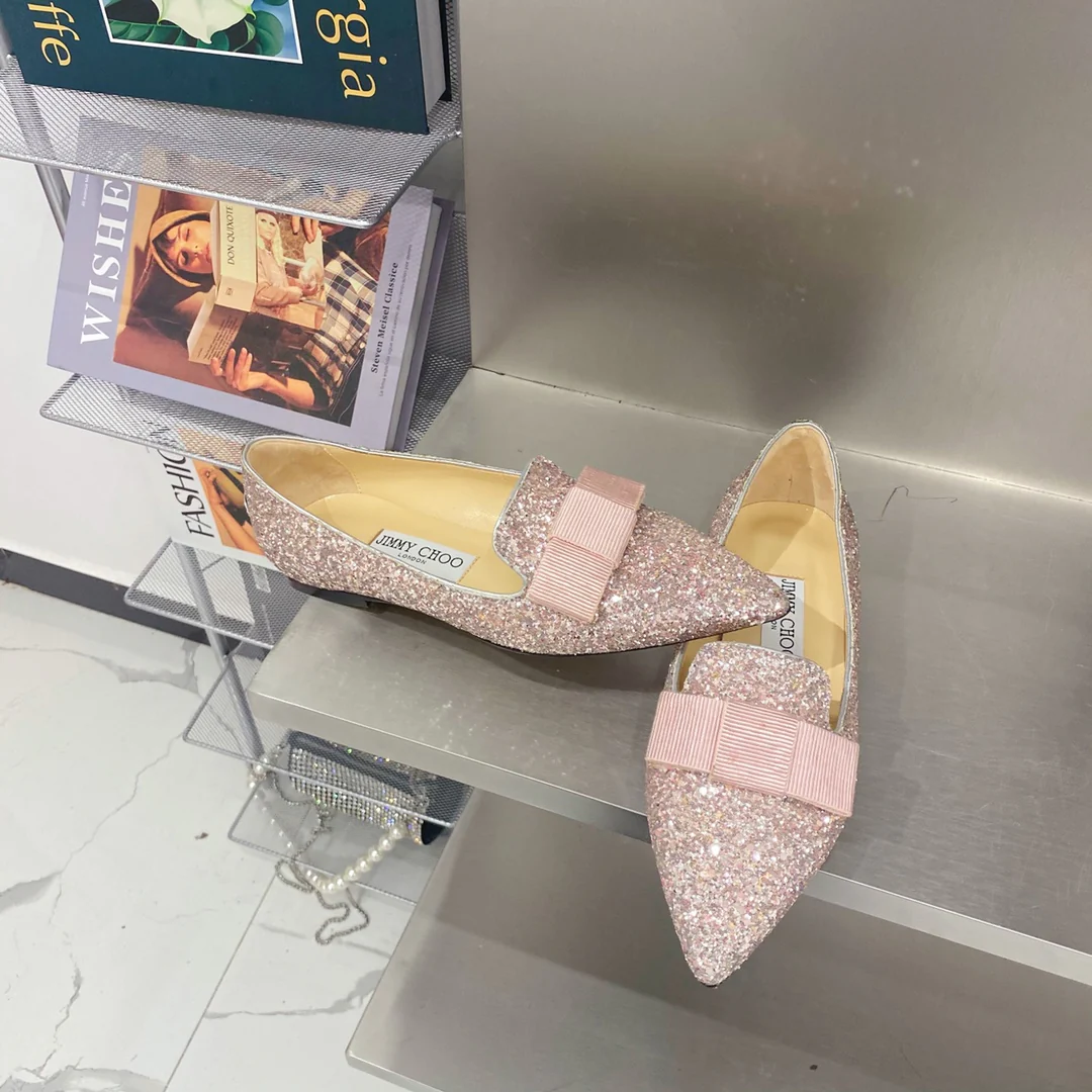 Джимми - Бант - Туфли с острым носком - Балетки - 2