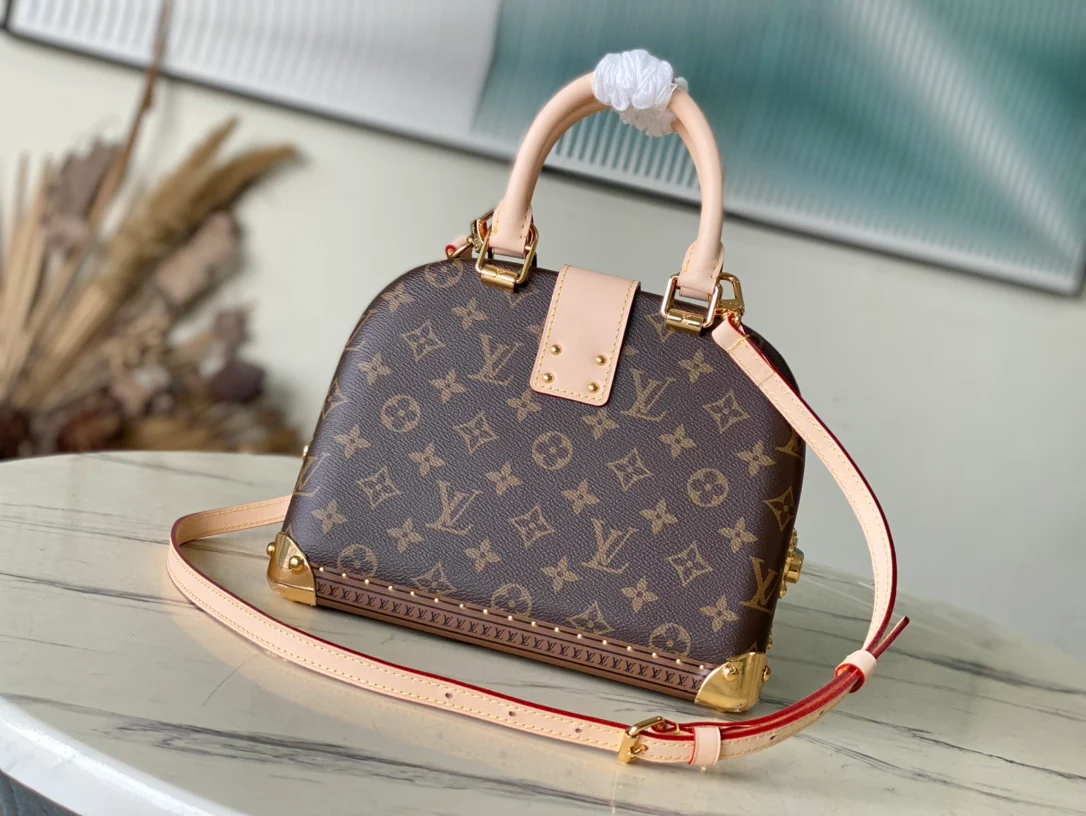 LV-m11114-Сумка Speedy, жесткий чехол, коричневый