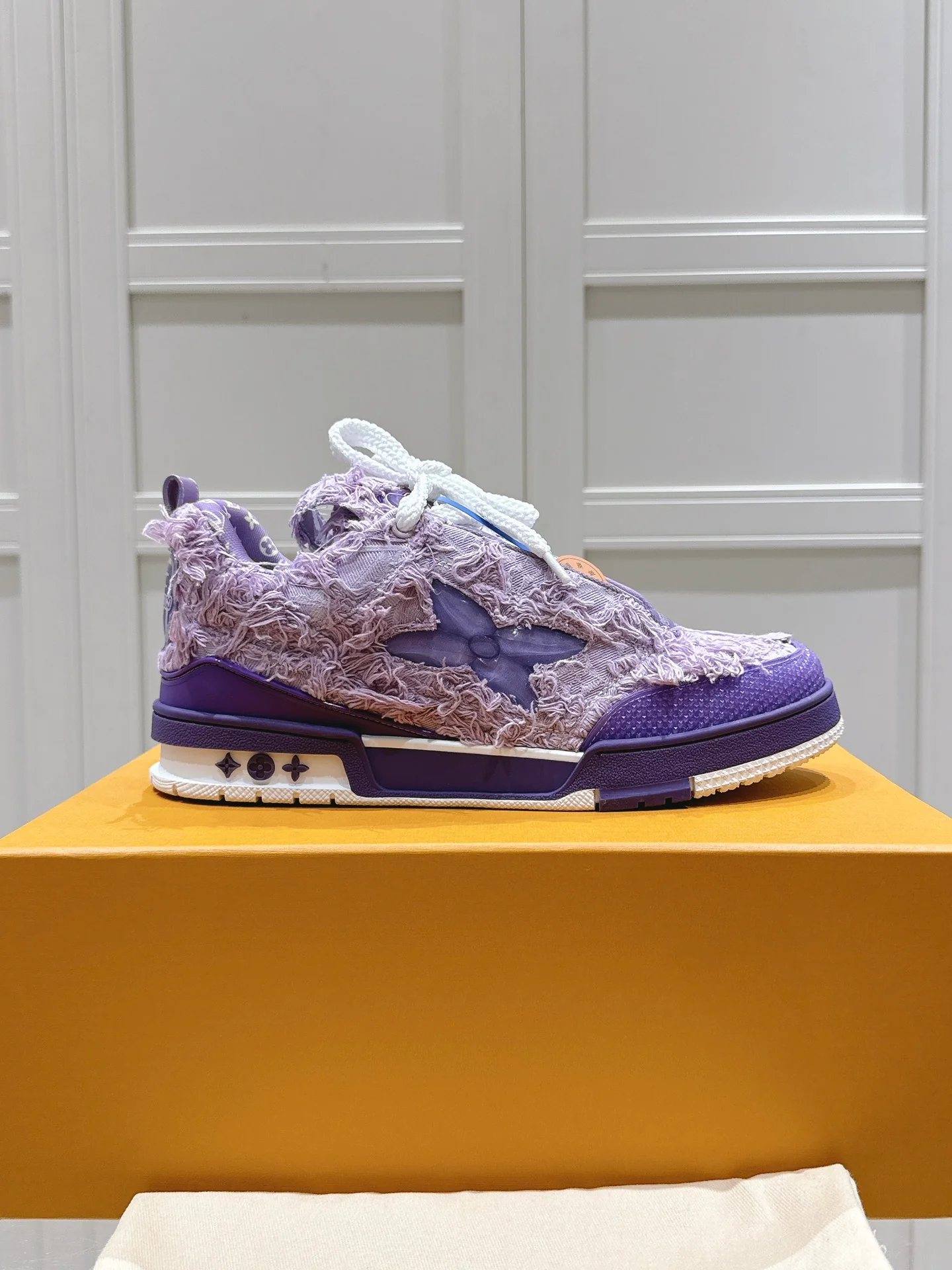 LV-2024-Кроссовки-Фиолетовые