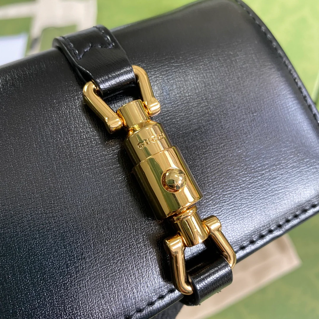Gucci Jackie1961 系列拉链卡包短夹