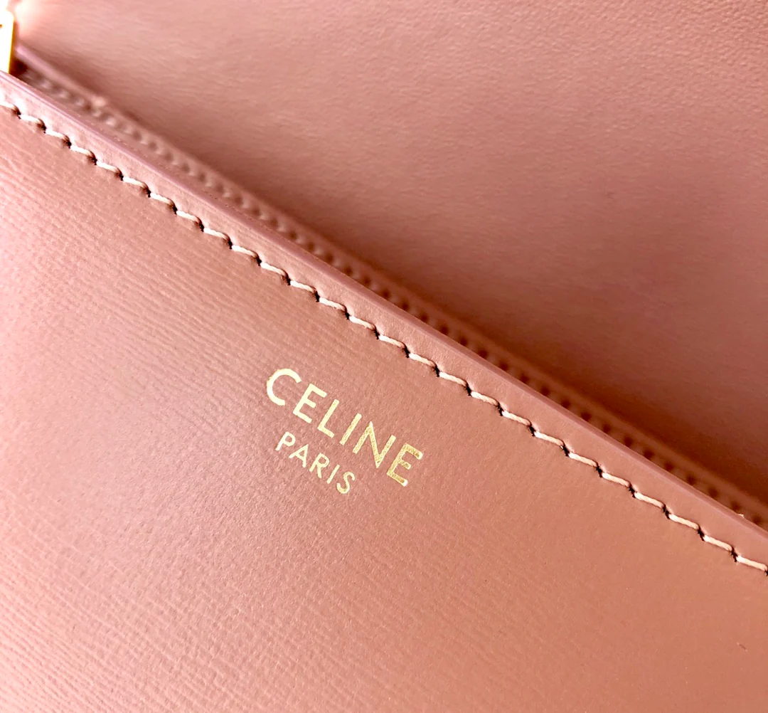 Сумка Celine Triomphe из телячьей кожи - подростковая - 18 - 5 см - 6