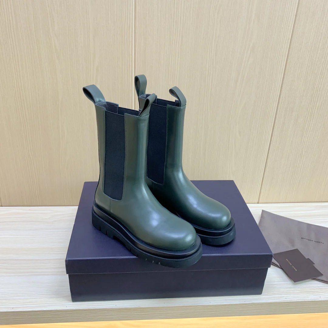 BV - Ботильоны - Темно-зеленые