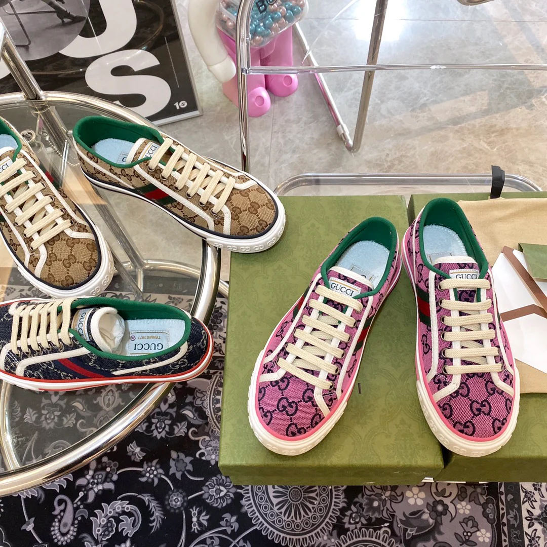 Кед Gucci из парусины - Полная коллекция - 2