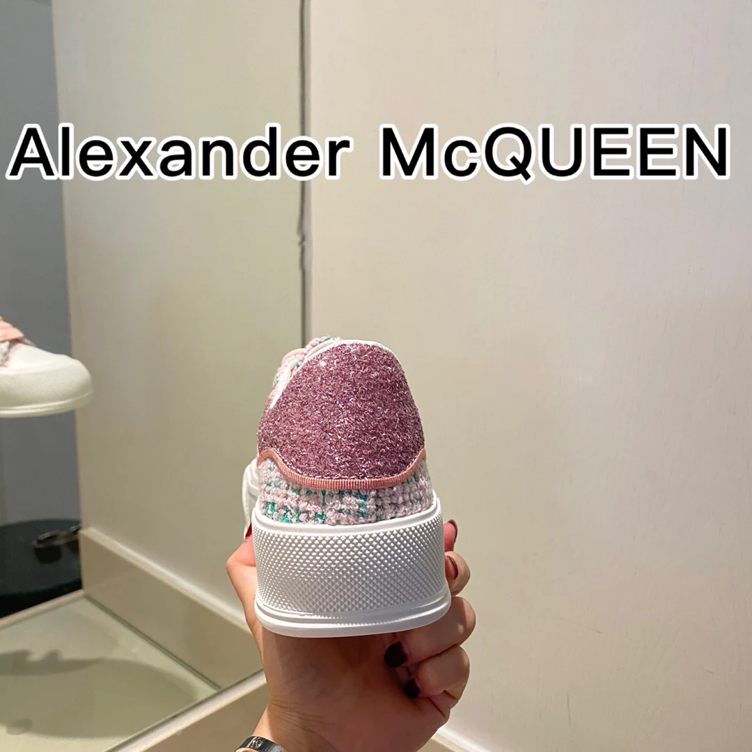 McQueen - Верх из шерсти - Подошва сзади - Ковшовые туфли