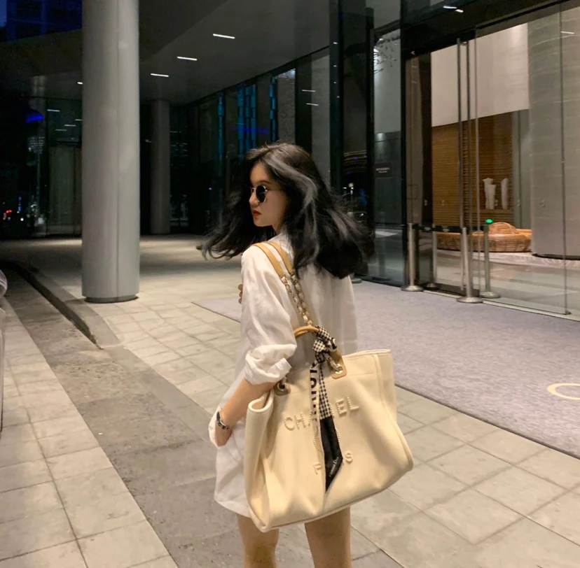 Пляжная сумка Chanel Pearl