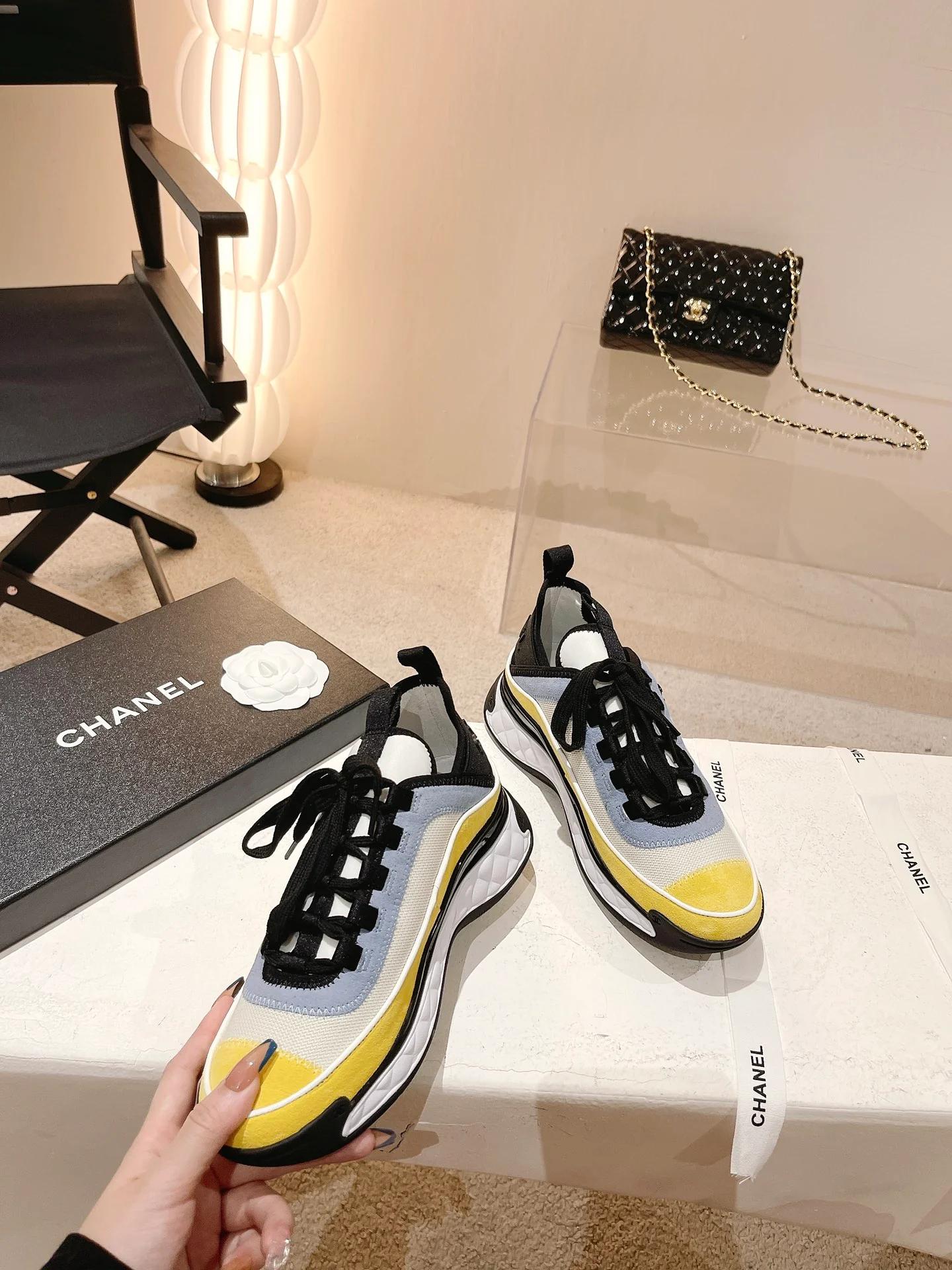 Chanel - Массивные туфли - Кроссовки - Повседневная обувь - 1