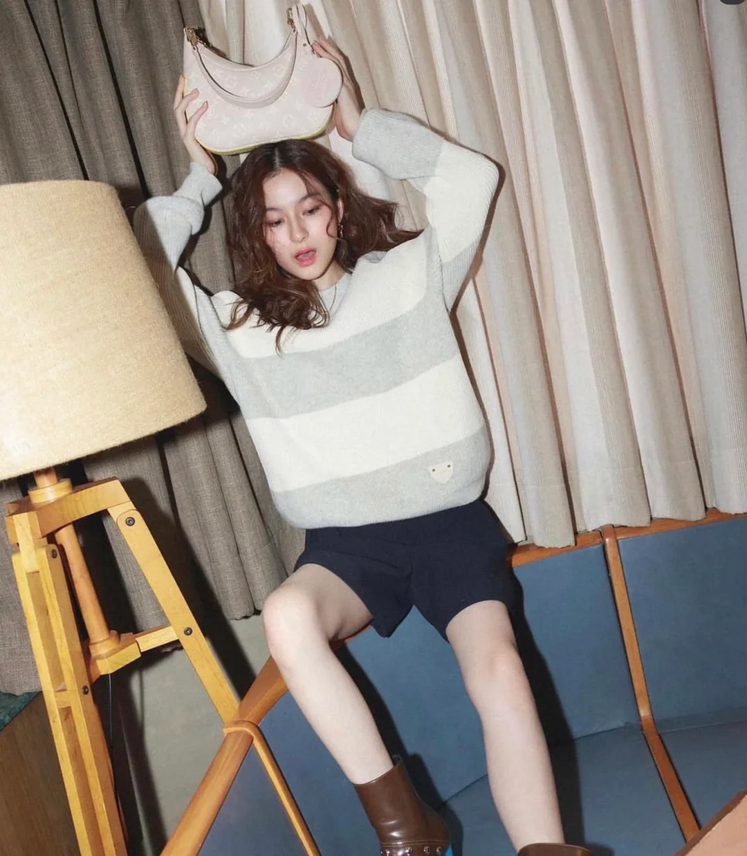 m46113-LV-bagatelle-bb подмышечная сумка-розовый