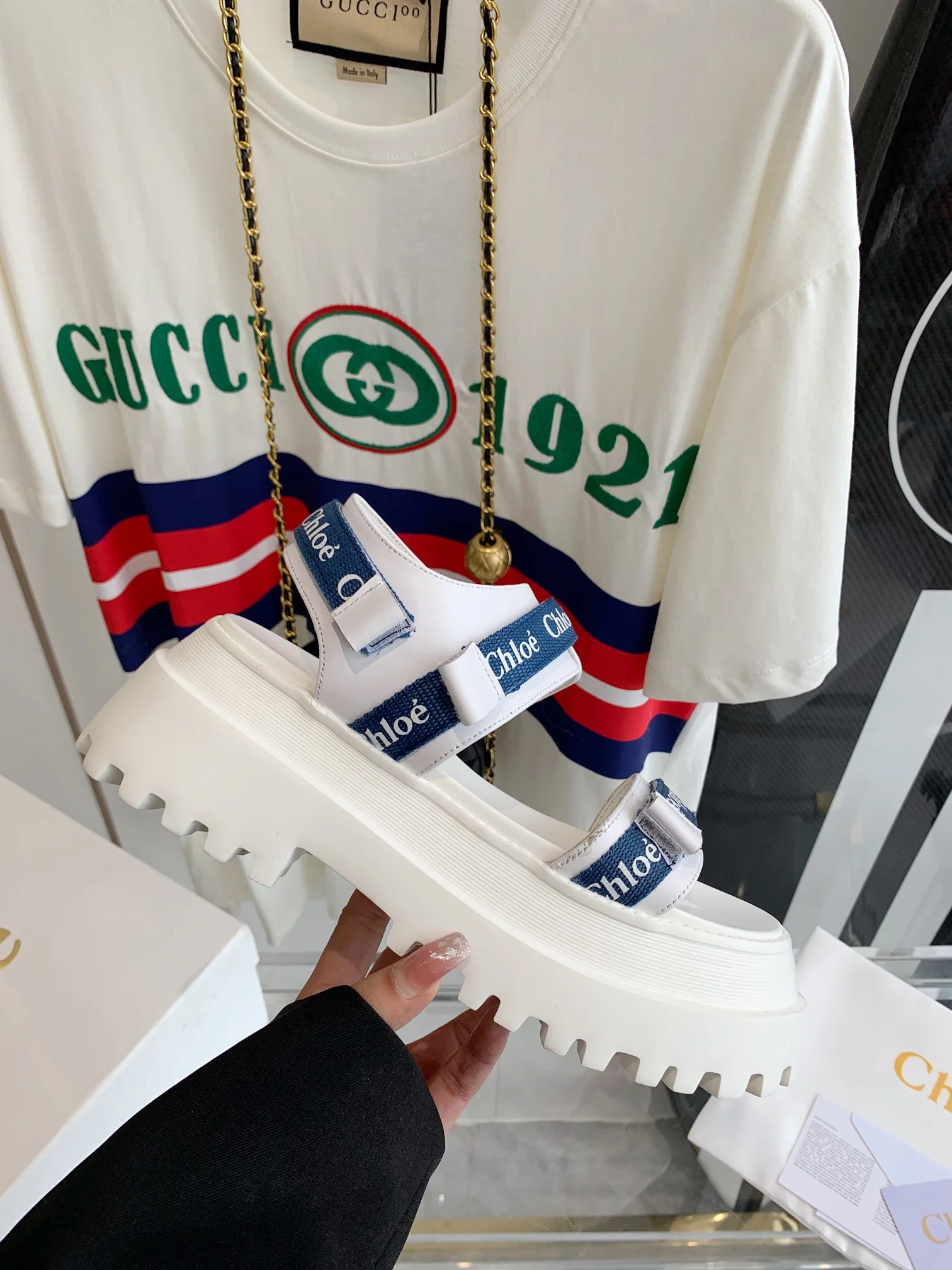 Сандалии на платформе Chloe - размеры 35-41