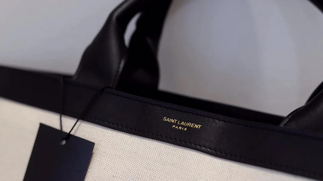 Сумка-шоппер YSL - черная