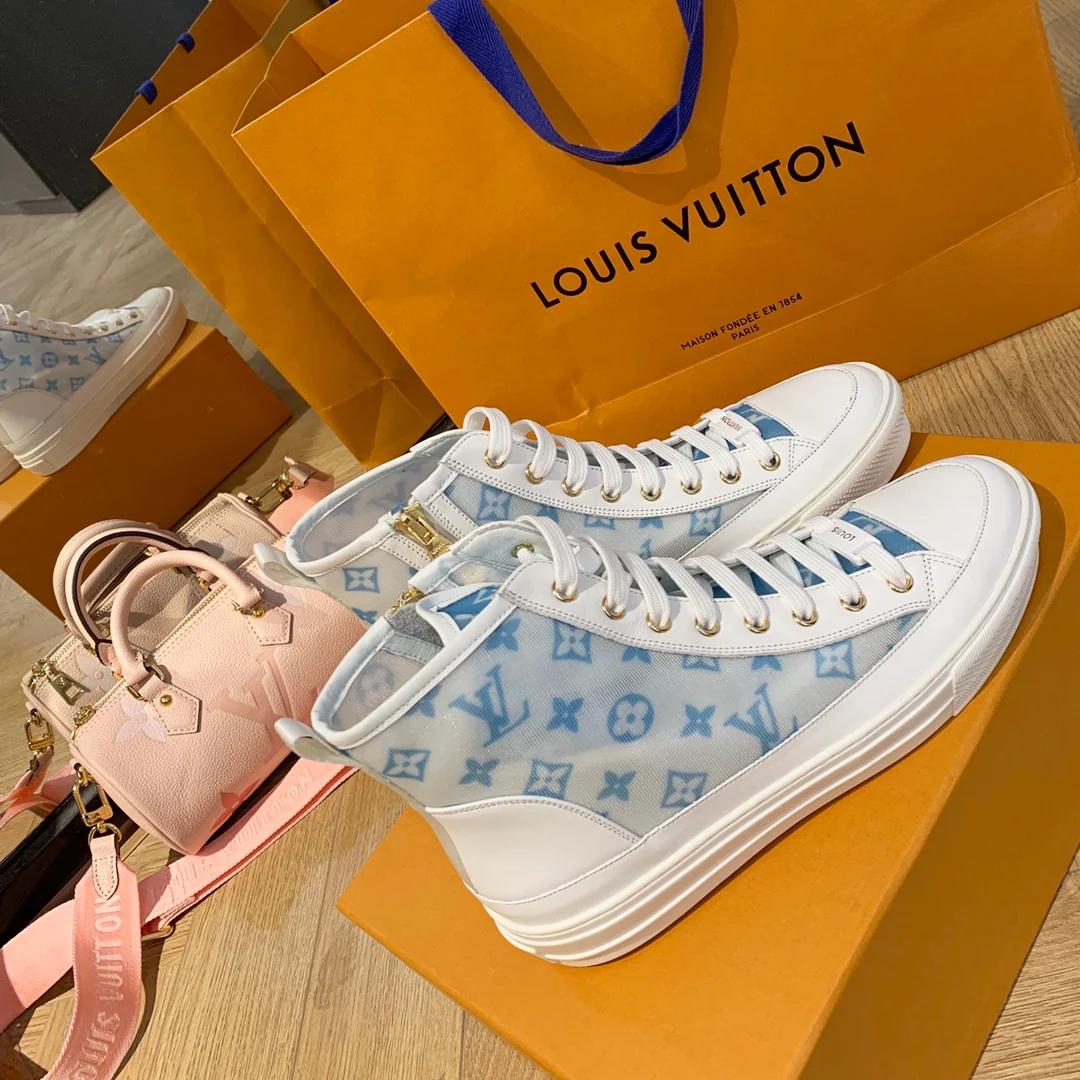 Обувь LV - LV Charlie - Весна 2022 - Высокие - Синие