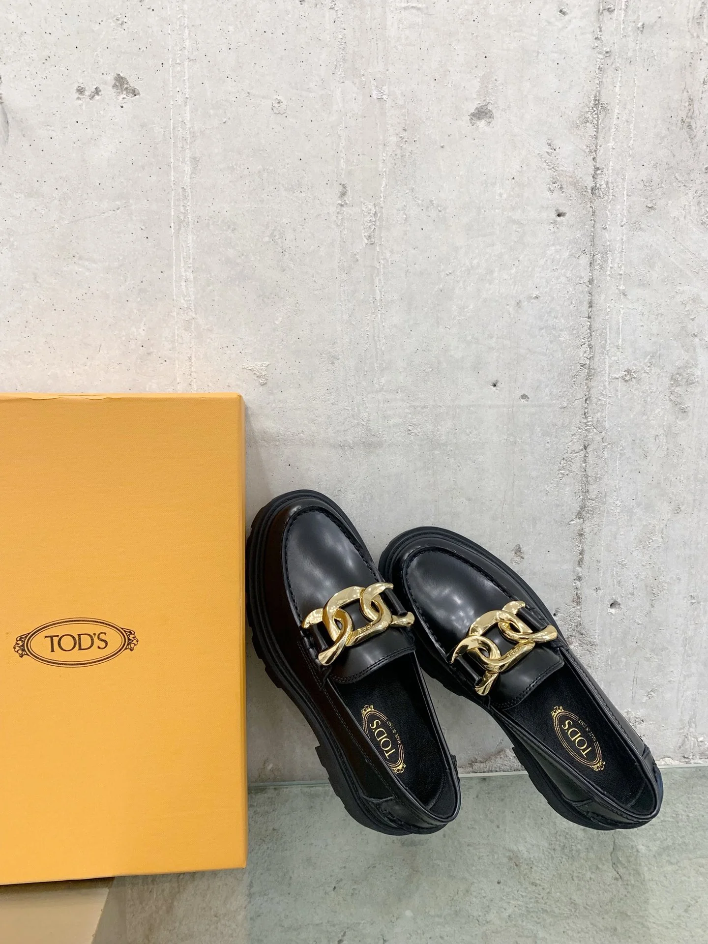 Лоферы на платформе Tods - 7