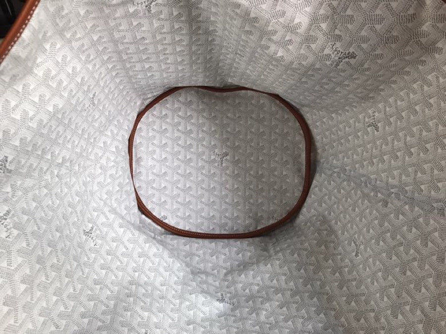 Новинка 2018 года от Goyard - в стиле Сунь Цзяня - двусторонняя пляжная сумка - белая