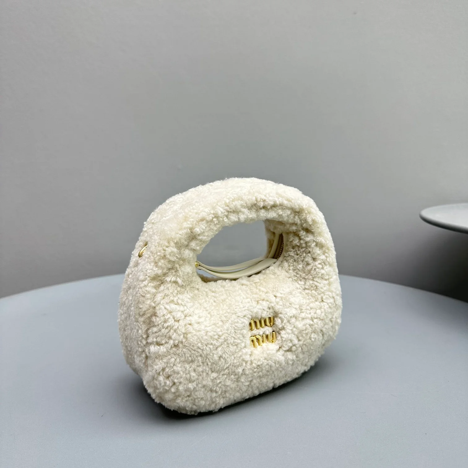 Сумка Miu Miu Wander - из овечьей шерсти - мини