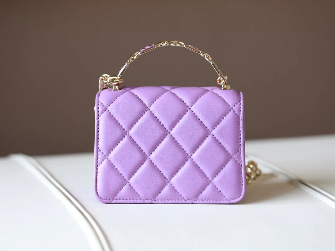 Chanel - в стиле Чжао Луси - Маленькая сумка через плечо - 3