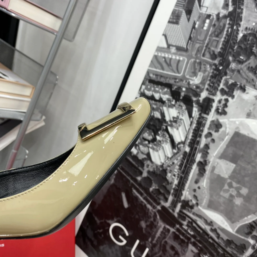 Каблук-банан RV-7-5 см - Слоново-серый