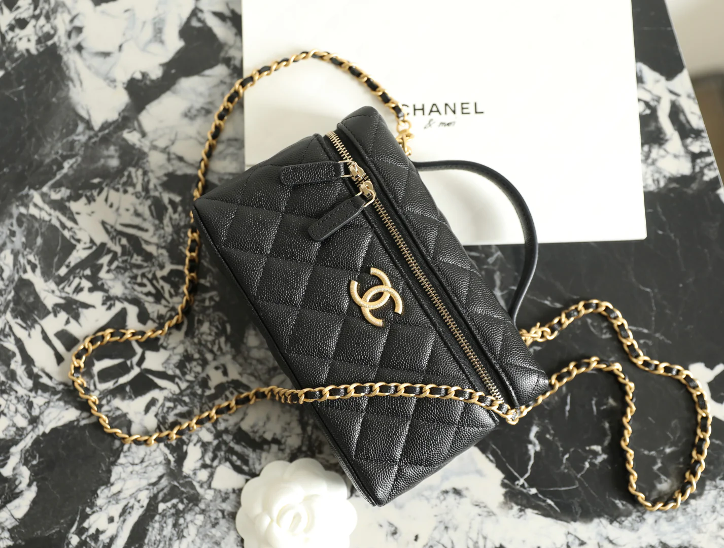 Клатч Chanel 25p-LP Box - черный