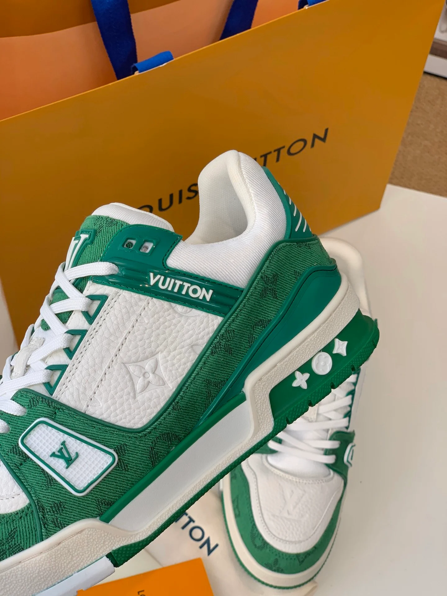 Кроссовки LV Trainer Series - Унисекс - Зелёные