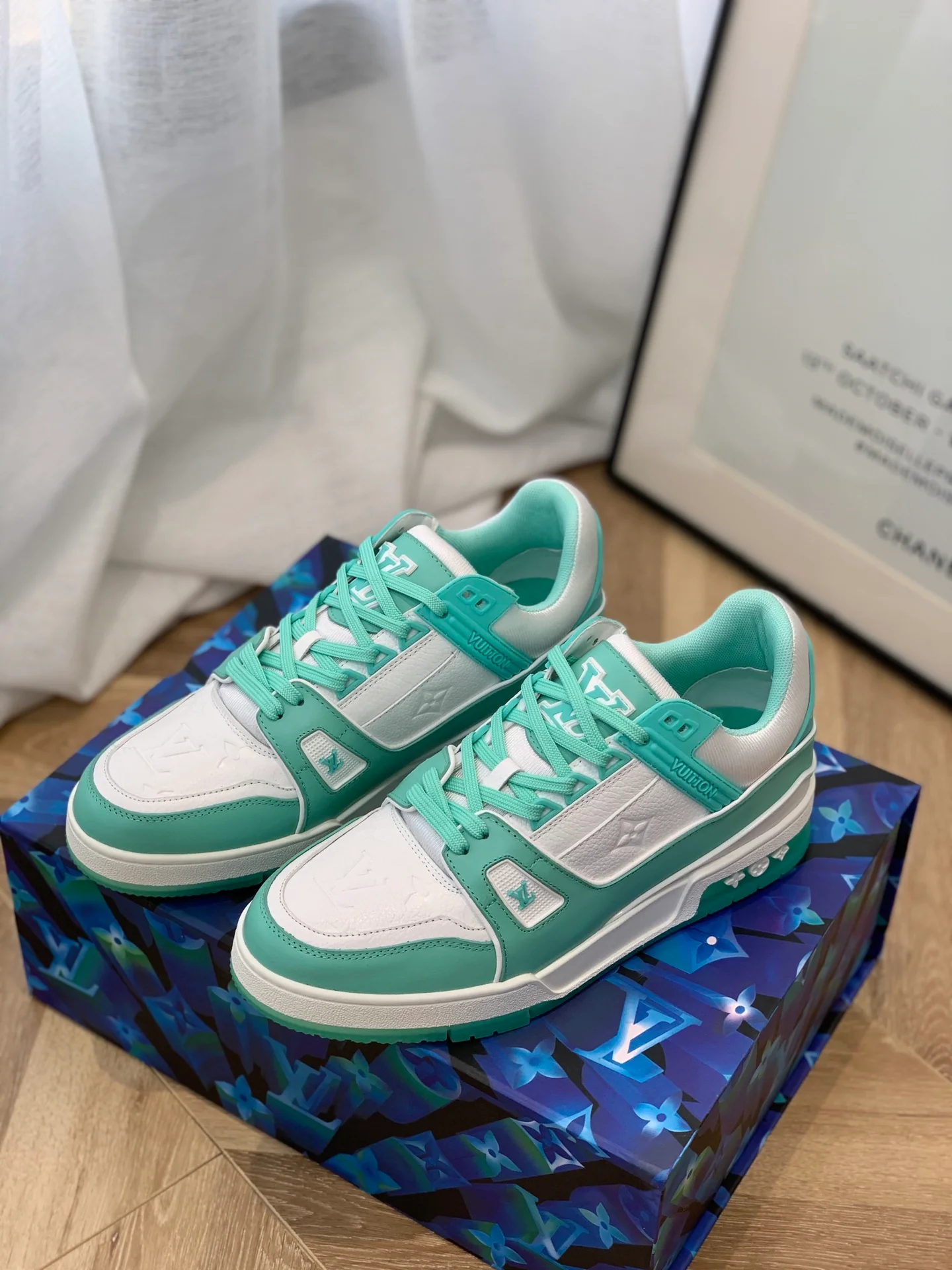 Кроссовки LV Trainer Series - Унисекс - Лейк-Грин