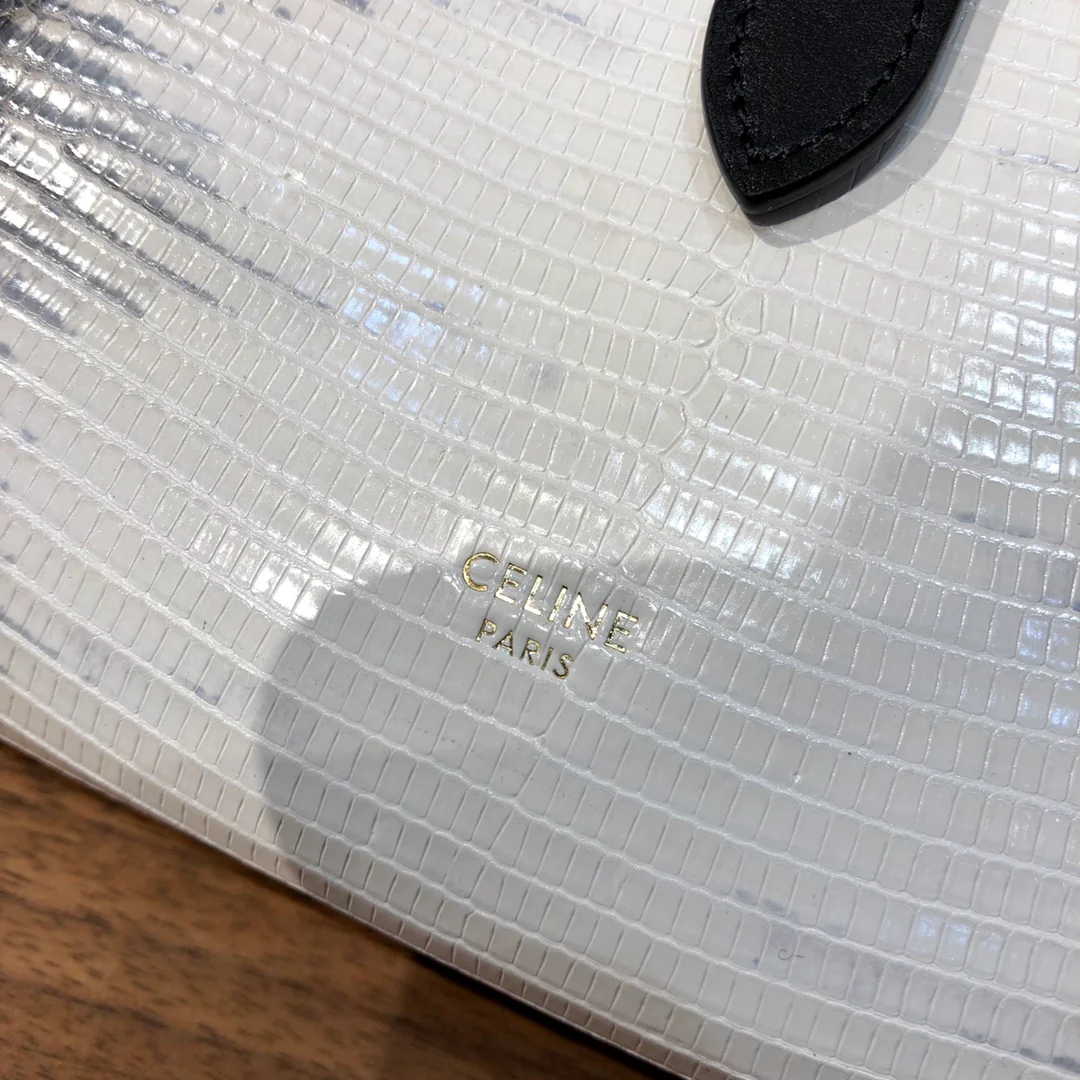 ремешок Celine, большой длинный кошелек, кожа ящерицы, 2