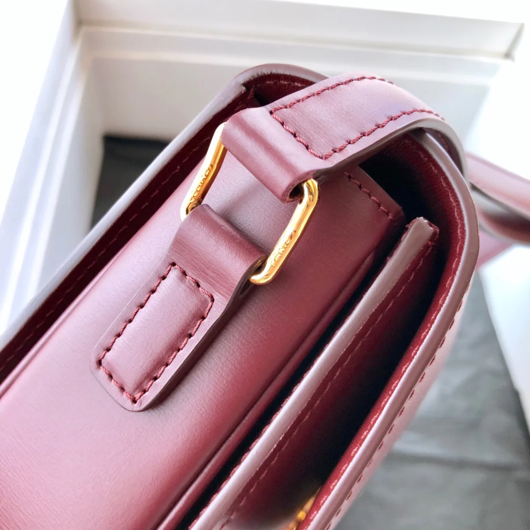 Сумка Celine Triomphe из телячьей кожи - подростковая - 18 - 5 см - 5