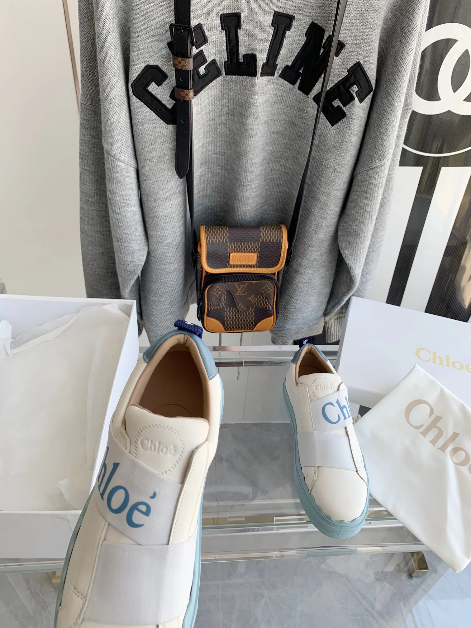 Хлоя - Белые кроссовки - Повседневная обувь