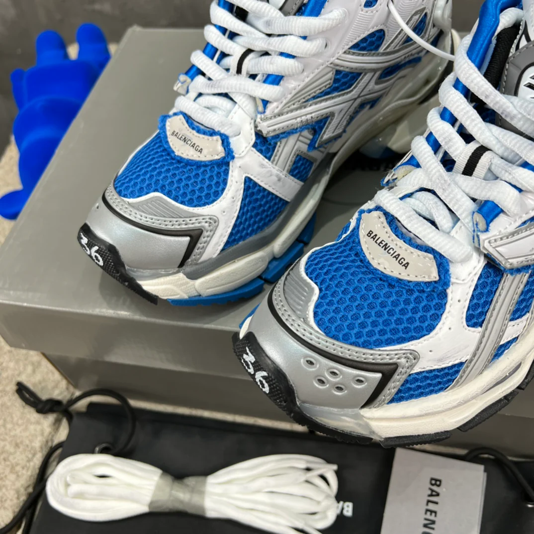 Кроссовки Balenciaga Runner - унисекс - синие