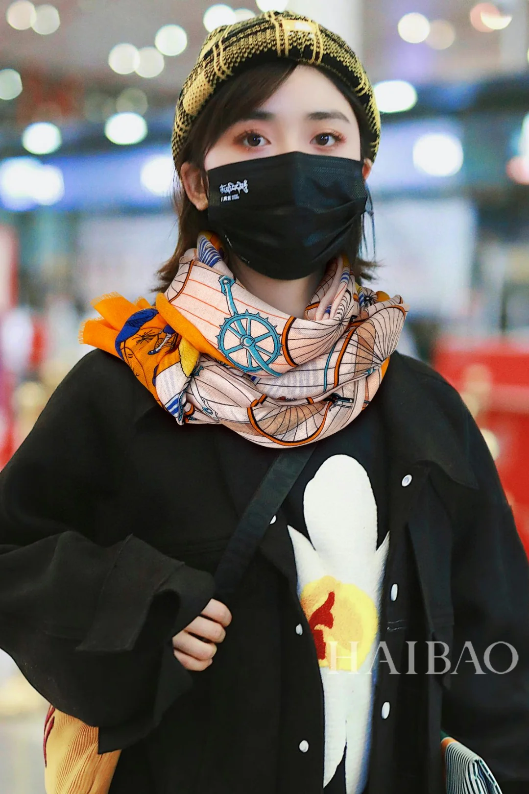 Hermes - Велосипедный шарф - 110-200 см - 100% - Кашемир премиум-класса