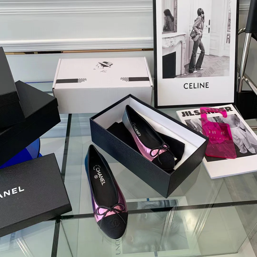 Chanel - Классические балетки - Балетки - Градиент