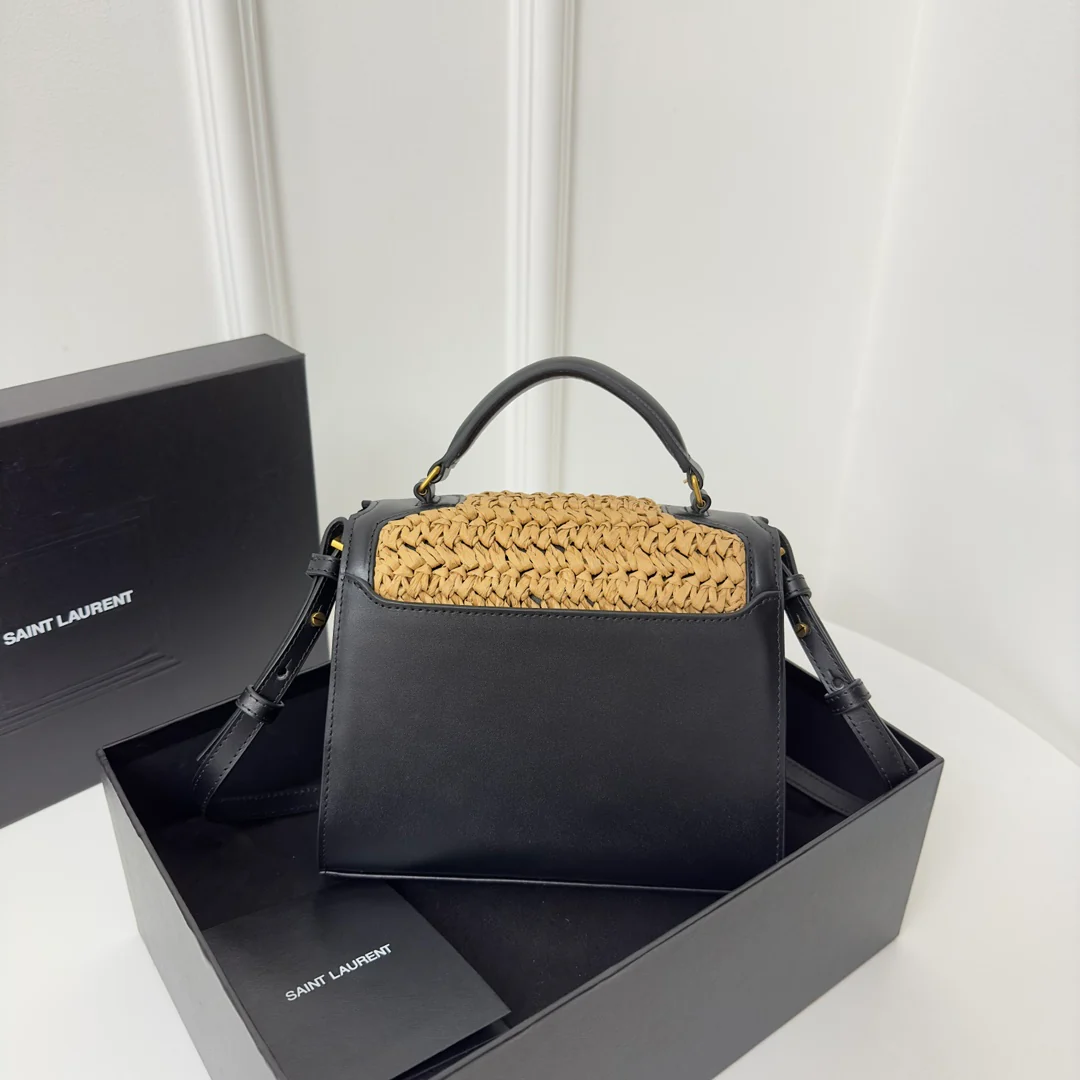 YSL Cassandra 20cm Small Straw Series