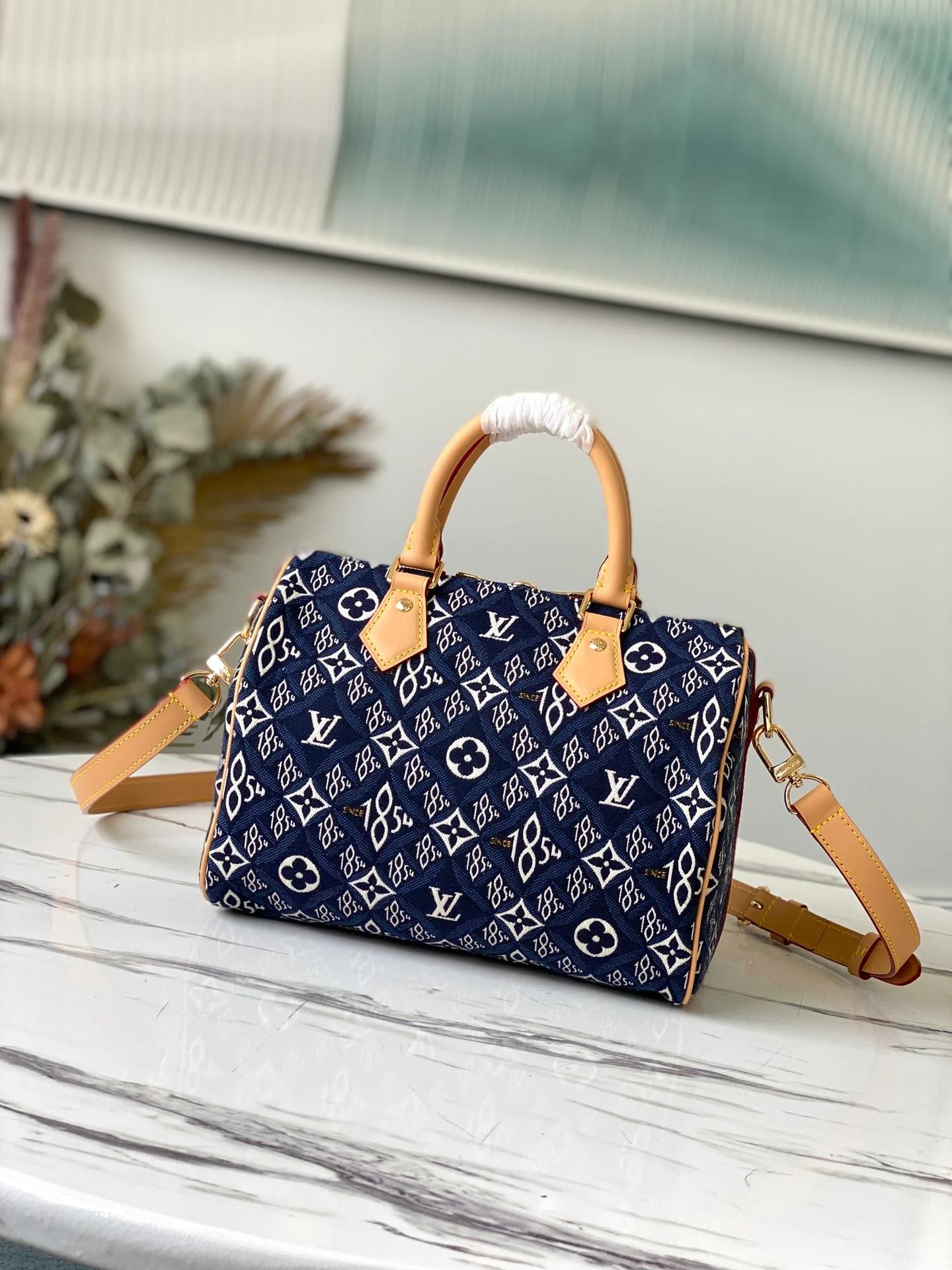 lv-m57400-speedy-bandouliere-25-handbag-since-1854-jacquard fabric