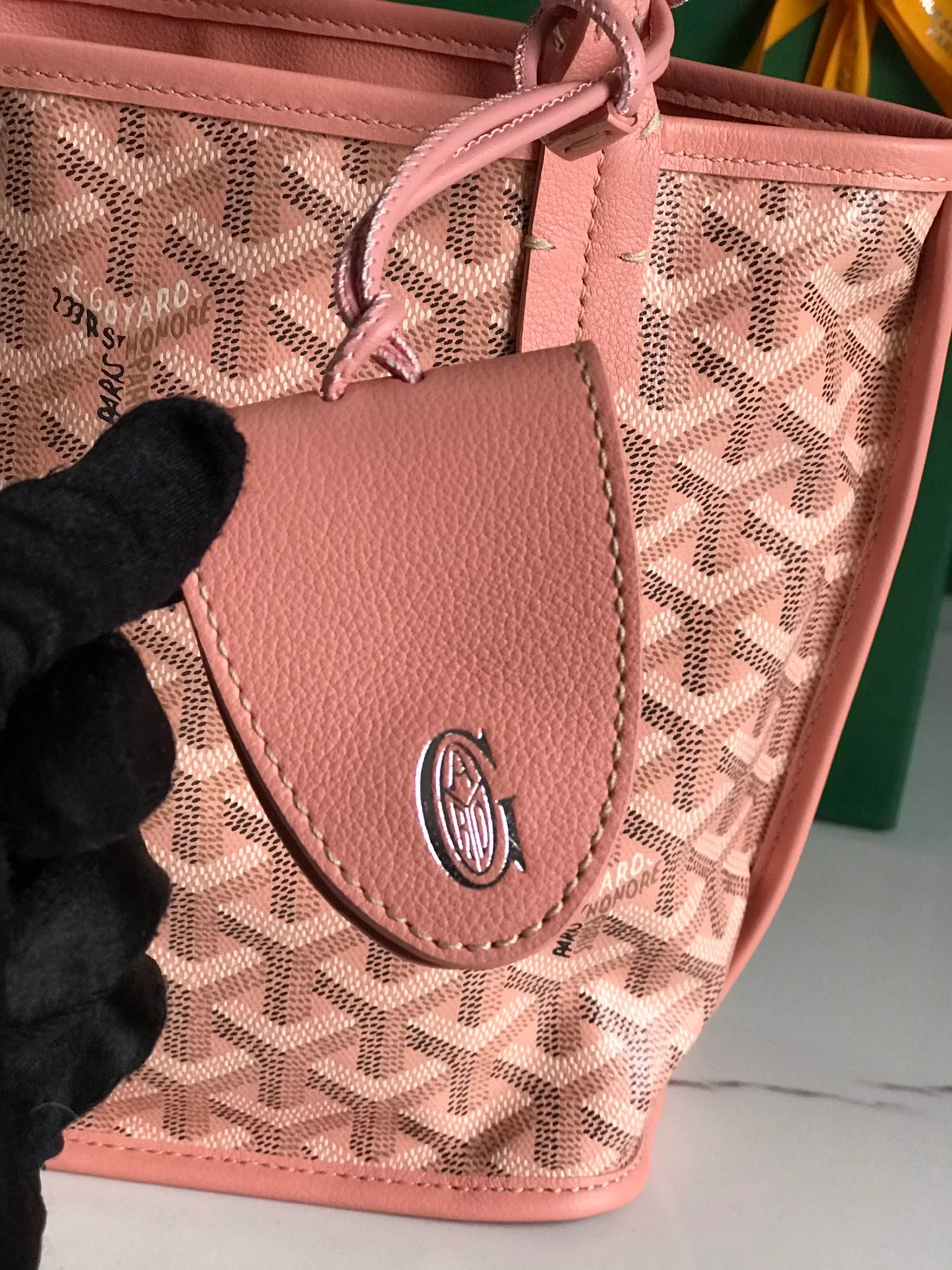 Мини-Сумочка Goyard Anjou - Розовый