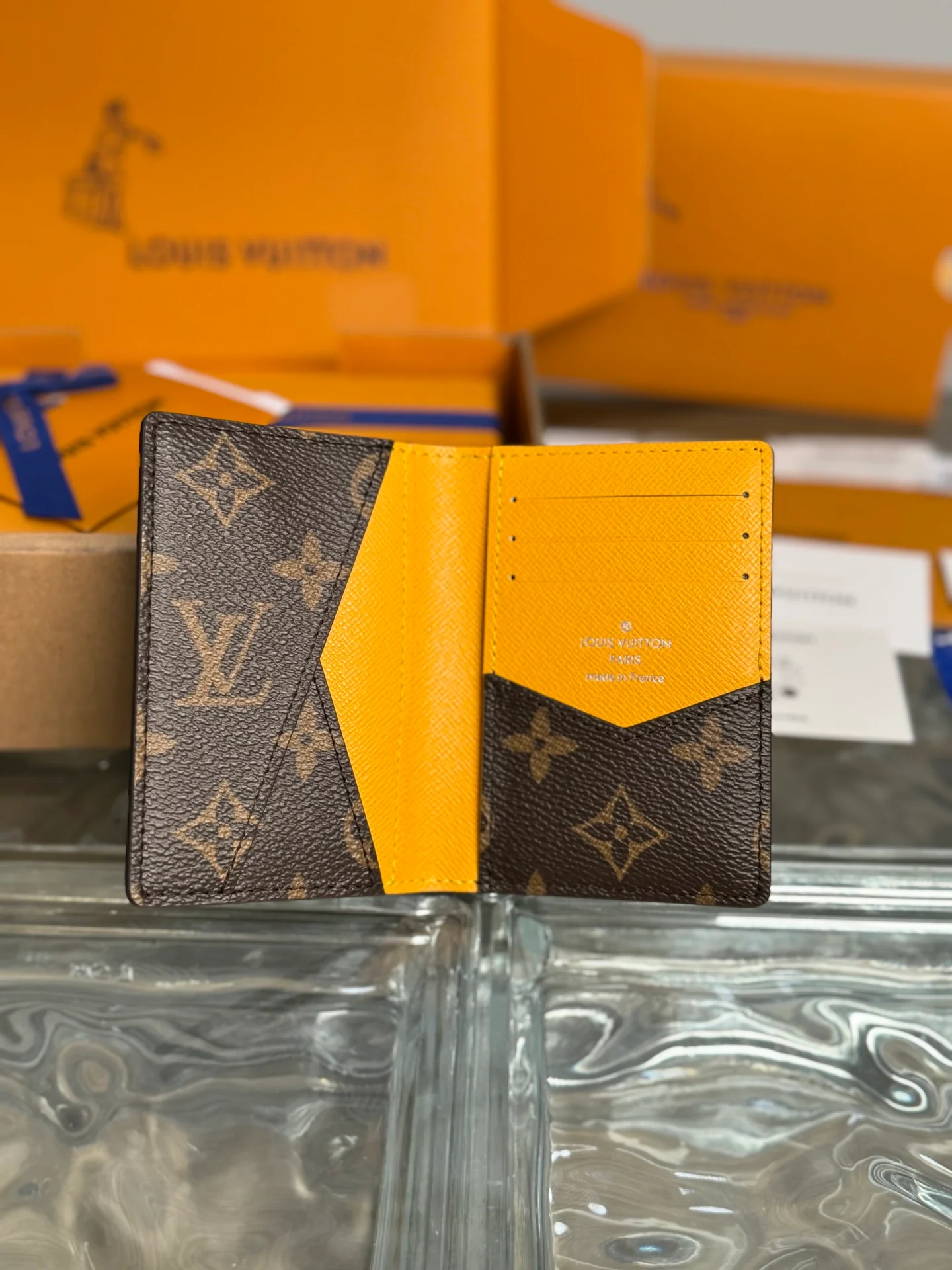 Карманный держатель для карт LV-m12834-colormania, оранжевый