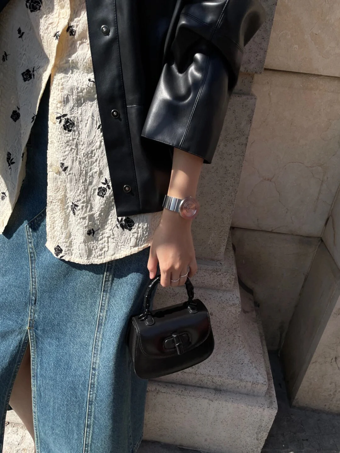 Сумка Gucci из коллекции Retro Bamboo.