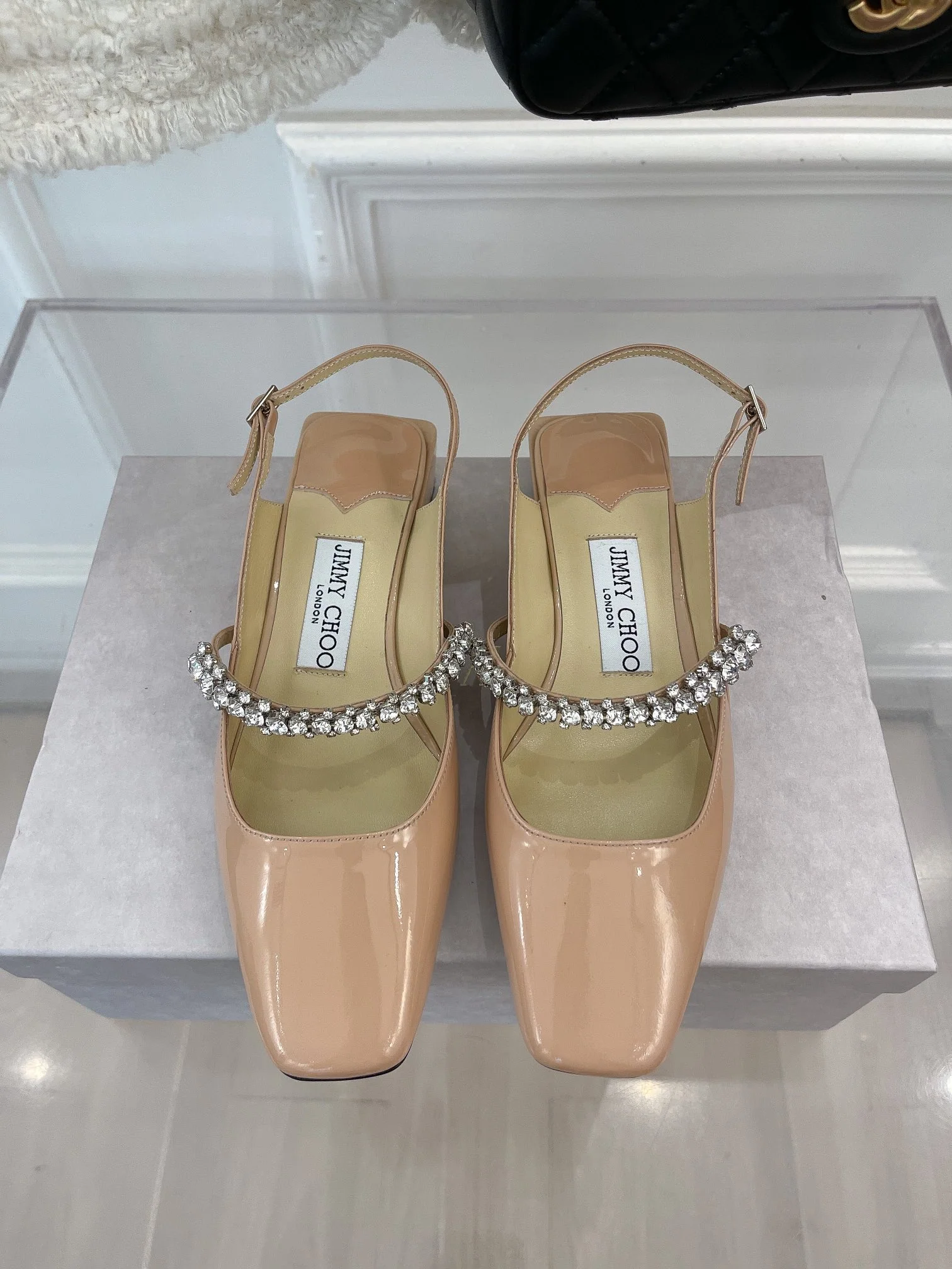 Сандалии Jimmy Pink с квадратным носком