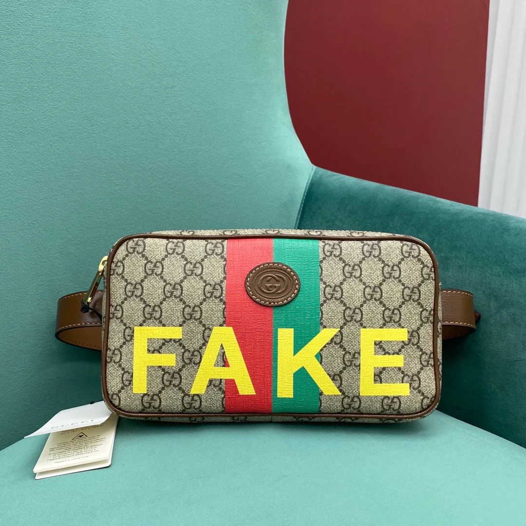 Gucci-FACK NOT系列-腰包