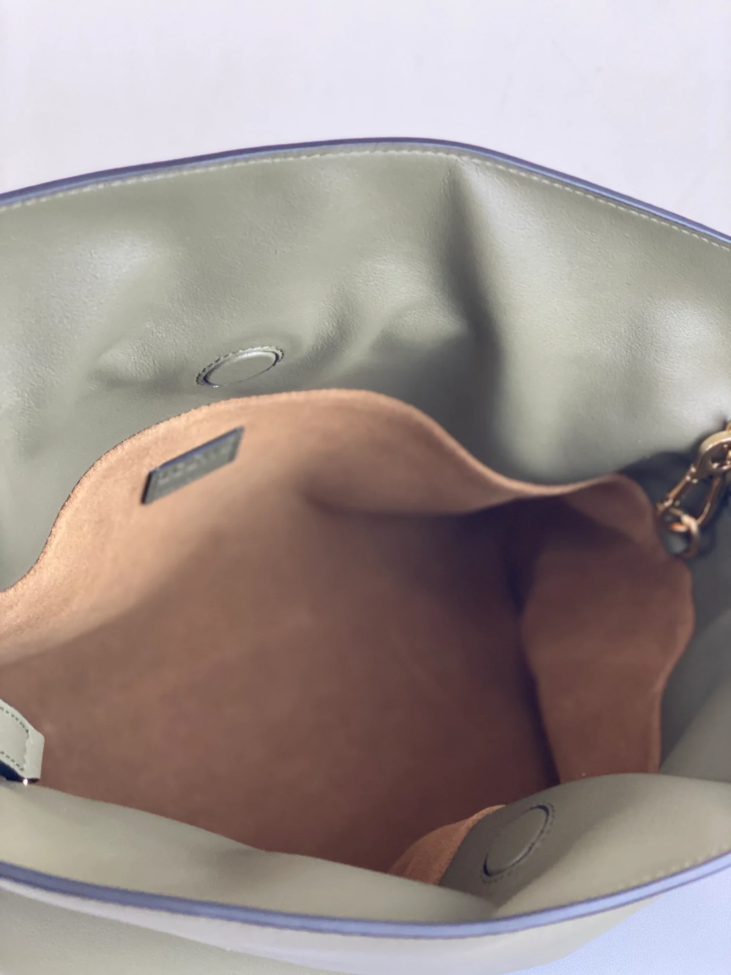 Loewe 2020 Upgraded Flamenco Leather Grass Green