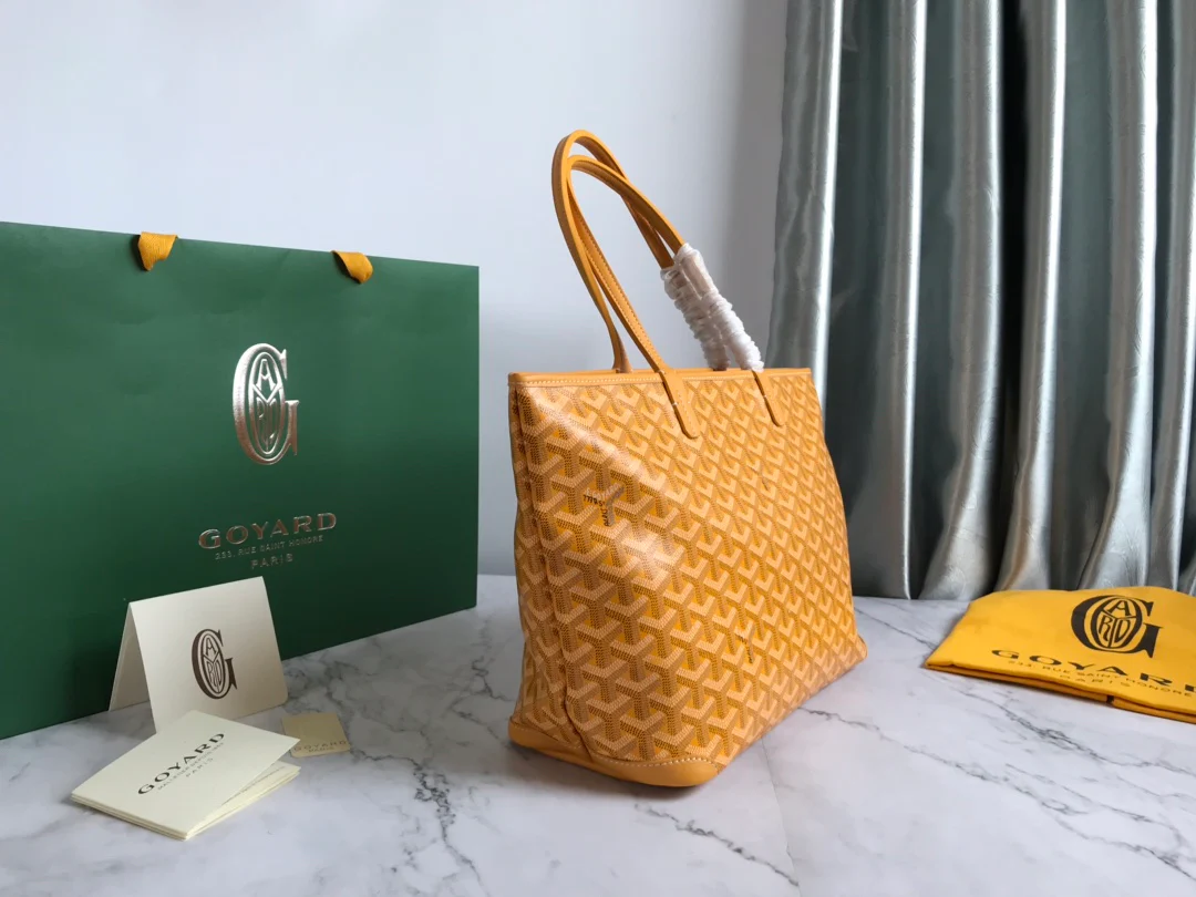 Маленькая сумка-тоут Goyard на молнии - белая - 1 шт.