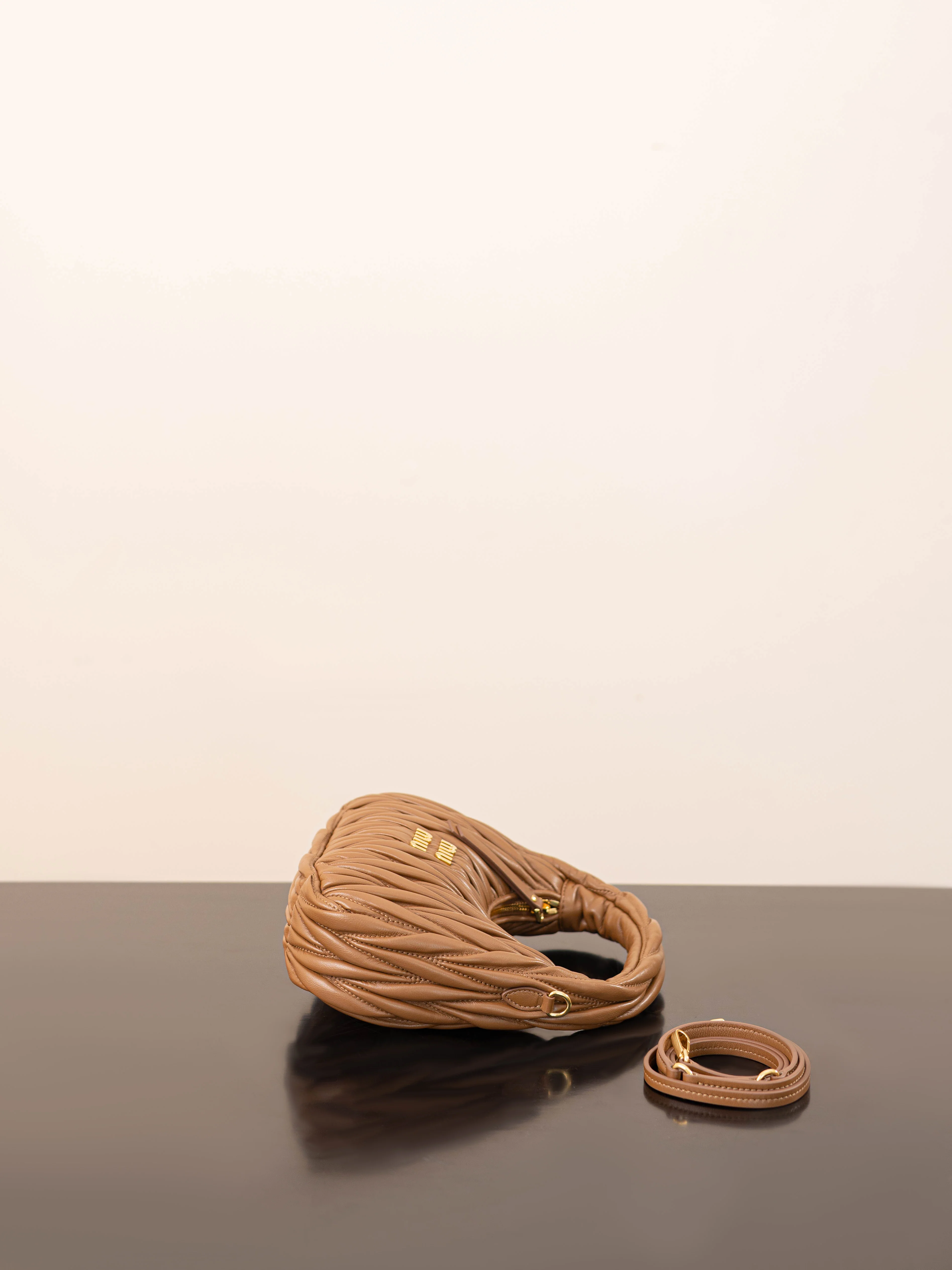 Miu Miu-5bc125m900-??????-????-Маленький-Коричневый